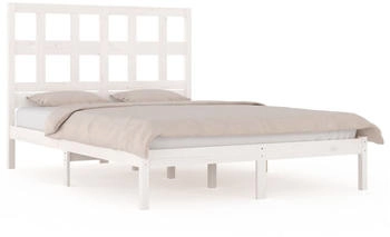 vidaXL Massivholzbett Kiefer 160x200cm (3104489)