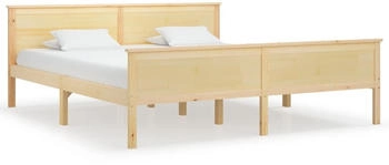 vidaXL Massivholzbett Kiefer 180x200cm (322179)