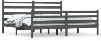 vidaXL Massivholzbett Kiefer 200x200cm (3103735)