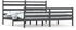 vidaXL Massivholzbett Kiefer 200x200cm (3103735)