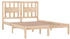 vidaXL Massivholzbett Kiefer 200x200cm (3103953)