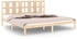 vidaXL Massivholzbett Kiefer 200x200cm (3105620)