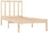 vidaXL Massivholzbett Kiefer 75x190cm (3105031)