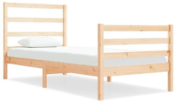 vidaXL Massivholzbett Kiefer 90x190cm (3104971)