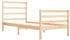 vidaXL Massivholzbett Kiefer 90x190cm (3104971)