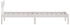 vidaXL Massivholzbett Kiefer 90x190cm (810113)
