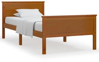 vidaXL Massivholzbett Kiefernholz 100x200cm (322189)
