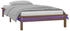vidaXL Massivholzbett mit LED-Beleuchtung 90x200cm (820594)