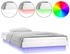 vidaXL Massivholzbett mit LEDs 75x190cm (819998)