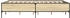 vidaXL Bettgestell Holzwerkstoff Metall 135x190cm (3279813)