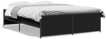 vidaXL Bettgestell Holzwerkstoff Metall 135x190cm (3279902)