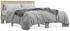 vidaXL Bettgestell Holzwerkstoff Metall 135x190cm (3280208)