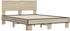 vidaXL Bettgestell Holzwerkstoff Metall 135x190cm (3280208)