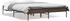 vidaXL Bettgestell Holzwerkstoff Metall 135x190cm (845045)