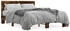 vidaXL Bettgestell Holzwerkstoff Metall 140x190cm (3280214)
