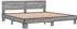 vidaXL Bettgestell Holzwerkstoff Metall 200x200cm (3280130)