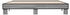 vidaXL Bettgestell Holzwerkstoff Metall 200x200cm (3280220)