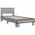 vidaXL Bettgestell Holzwerkstoff Metall 75x190cm (845815)