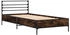 vidaXL Bettgestell Holzwerkstoff Metall 90x200cm (845584)