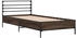 vidaXL Bettgestell Holzwerkstoff Metall 90x200cm (845586)