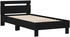 vidaXL Bettgestell mit Kopfteil Holzwerkstoff 75x190cm (838569)