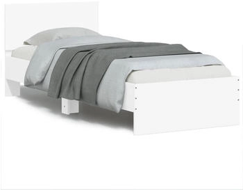 vidaXL Bettgestell mit Kopfteil Holzwerkstoff 90x200cm (838624)