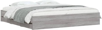 vidaXL Bettgestell mit Schubladen Holzwerkstoff 160x200cm (3207264)