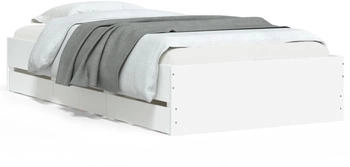 vidaXL Bettgestell mit Schubladen Holzwerkstoff 90x190cm (3207322)