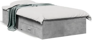 vidaXL Bettgestell mit Schubladen Holzwerkstoff 90x190cm (3280436)