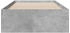 vidaXL Bettgestell mit Schubladen Holzwerkstoff 90x190cm (3280436)