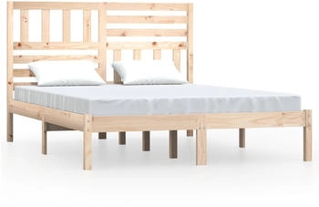 vidaXL Massivholzbett Kiefer 120x190cm (3100993)