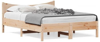 vidaXL Massivholzbett Kiefer 140x200cm (844725)