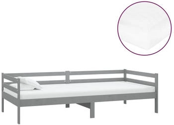 vidaXL Tagesbett mit Matratze Kiefer Massivholz 90x200cm (3083566)