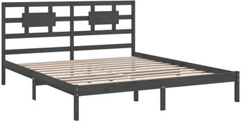 vidaXL Massivholzbett 200x200cm (3105687)