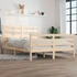 vidaXL Massivholzbett Kiefer 160x200cm (3103723)