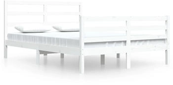 vidaXL Massivholzbett Kiefer 160x200cm (3105017)