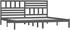 vidaXL Massivholzbett Kiefer 200x200cm (3101045)