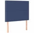 vidaXL Boxspringbett mit Matratze Stoff 90x200cm (3137051)