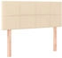 vidaXL Boxspringbett mit Matratze Stoff 90x200cm (3140590)