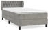 vidaXL Boxspringbett mit Matratze Samt 90x200cm (3127649)
