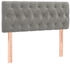 vidaXL Boxspringbett mit Matratze Samt 90x200cm (3127649)