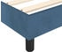vidaXL Boxspringbett mit Matratze Samt 90x200cm (3144661)