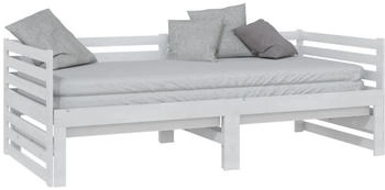 vidaXL Tagesbett Ausziehbar Kiefer Massivholz 90x200cm (806966)