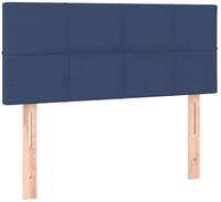 vidaXL Kopfteil Blau 90x5x78/88 cm Stoff