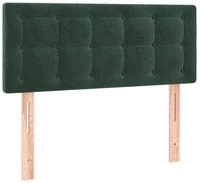 vidaXL Kopfteil Dunkelgr&uuml;n 90x5x78/88 cm Samt