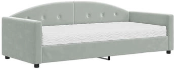 vidaXL Tagesbett mit Matratze Samt 90x200cm (3197277)