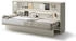 Meblini Bed Concept BC-06 90x200cm horizontal mit Matratze