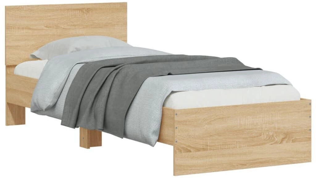 Produktbild von HTI-Living Bett Doppelbett Metallgestell Im Steampunk Style (1 Bettgestell Ohne Lattenrost Und Matratze), Jugendbett Liegefläche 140 X 200