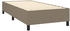 vidaXL Boxspringbett mit Matratze Stoff 90x200cm (3131645)