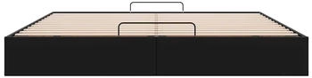vidaXL Ottoman-Bett ohne Matratze 180x200 cm Kunstleder schwarz (3310814)